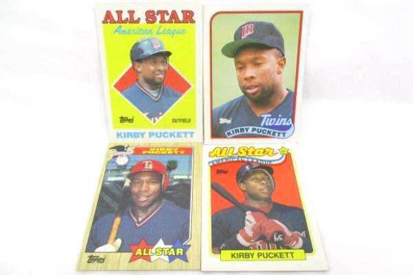 Lot Of 11 Kirby Puckett Trading Cards No Dupes 5 All Star Cards Topps Upper Deck
