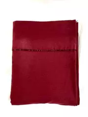 Westpoint Stevens Full Flat Sheet Burgundy Cotton Polyester Bedding Good