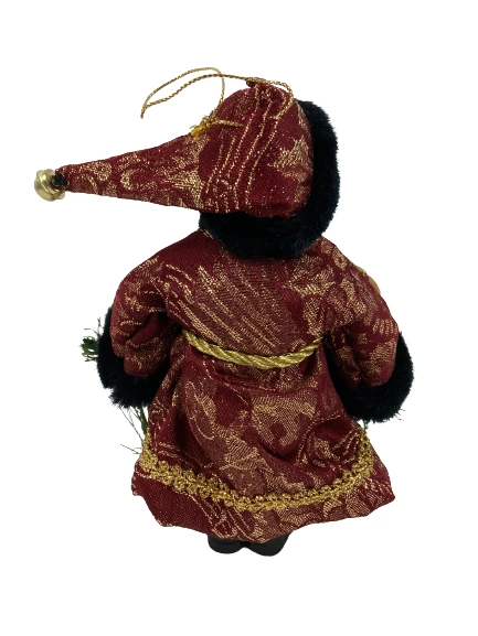 Vintage 1994 Classic Collectibles Victorian Santa Ornament 7" with Box