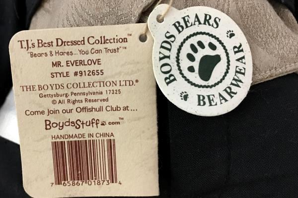 Gen Yoo Wine Boyds T.J. Bear 'Best Dressed' Edition "Bares and Hares"