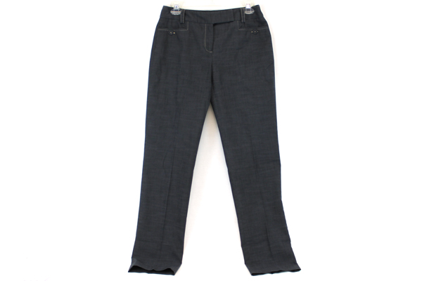 Women's Rafaella Charcoal Gray Casual Dress Pants Trouser Sz 4