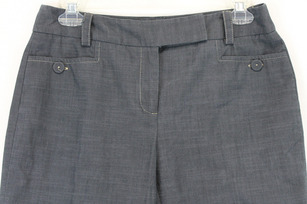 Women's Rafaella Charcoal Gray Casual Dress Pants Trouser Sz 4