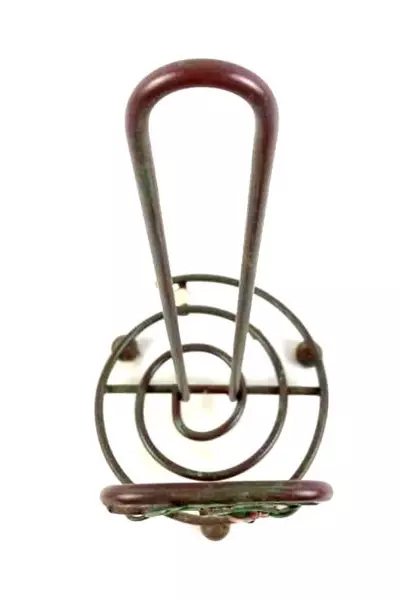 Rustic Paper Towel Holder Cast Iron Mug Rack Chili Peppers Southwestern