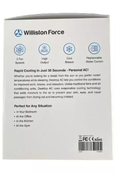 Williston Force Portable Desktop AC F11