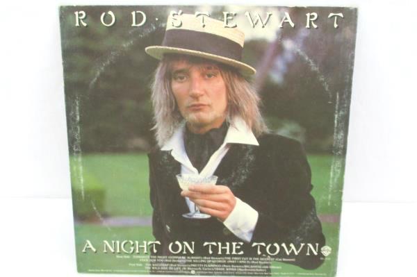 1976 Rod Stewart A Night On The Town WB Records Vinyl LP BS2938 Paper Sleeve