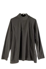 Maurice's Women's Pullover Jacket Size 1 Taupe Brown 1/4 Zip Long Sleeve