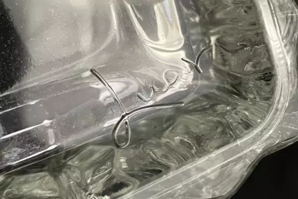 Lot of 3 Square Heavy Glass Flower Vases Luar Unbranded 6 Inch 5 Inch 4 Inch