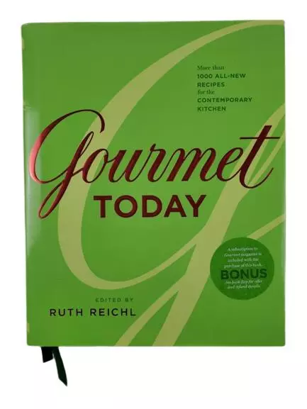 Gourmet Today More Than 1000 Recipes Ruth Reichl 2009 Conde Nast Hardcover Book