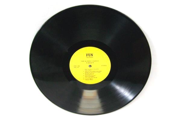 Abe & Ann k. Dudoit & Mana'e Fun Records 33 1/3 RPM 12" Vinyl Record