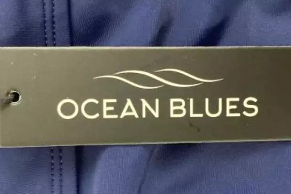 Ocean Blues Navy Blue Triangle Bikini Bottoms Women's Medium NWT Swim