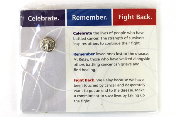 Relay For Life Bronze Club 2008 American Cancer Society Pin NIP
