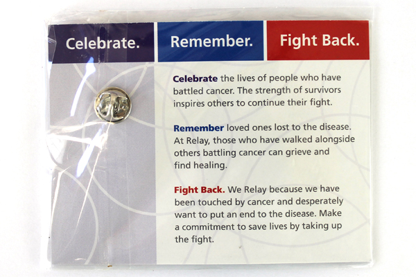 Relay For Life Bronze Club 2008 American Cancer Society Pin NIP