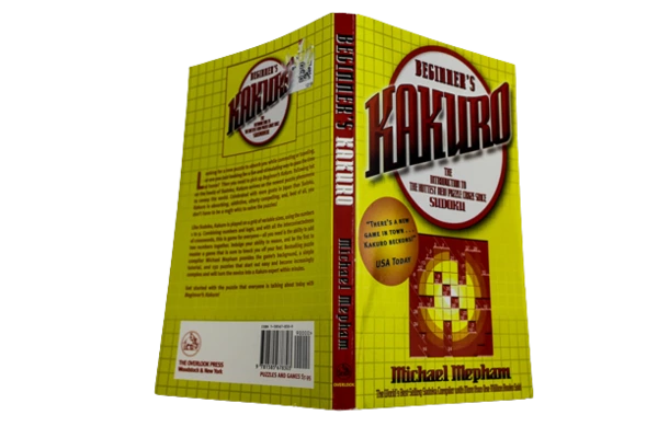 Beginner's Kakuro Hottest New Puzzle Craze Michael Mepham 2005 Overlook PB