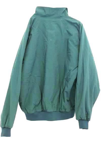 Port Authority Pacific Natural Foods Green Fleece Lined Jacket Coat Women Size L