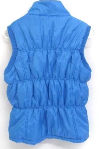Weatherproof Girls Puffer Vest Zip Up Blue Size Large 14/16