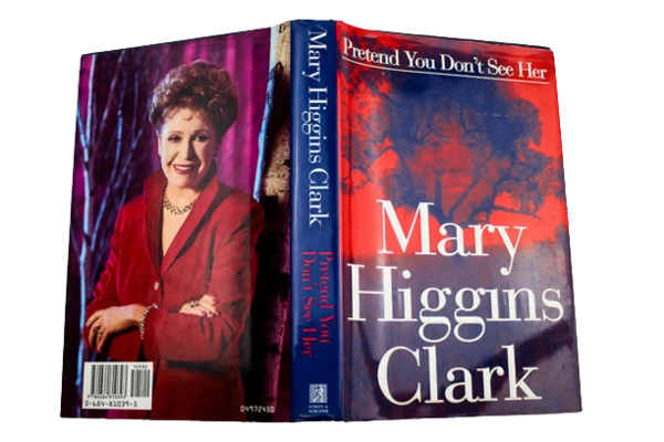 Mary Higgins Clark Pretend You Don't See Her 1997 Hardcover Book - Good
