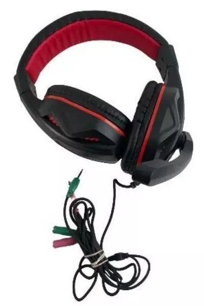 Lot of 2 Turtle Beach Gaming Headsets for Parts or Repair Red & Blue