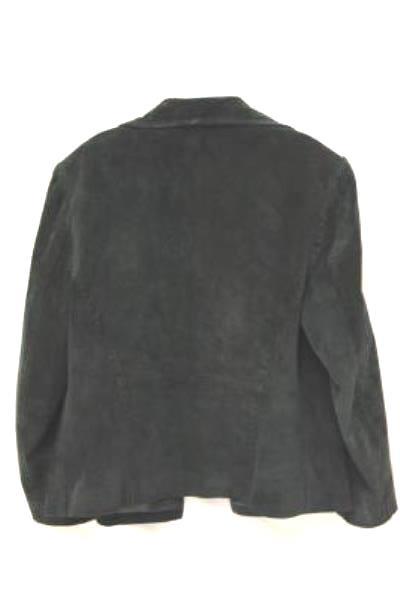 Stylish Women's Black Jacket by BERNARDO Leather Jacket Size PM