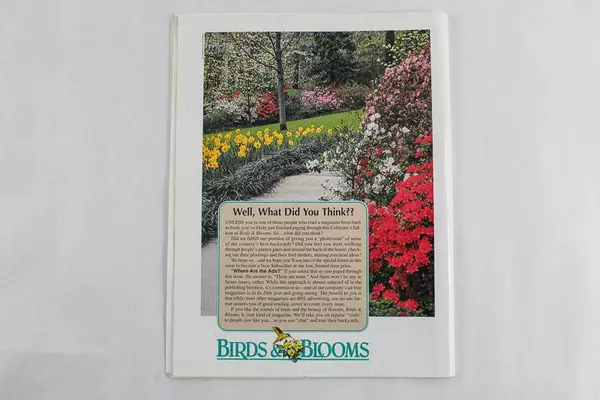 Vintage 1998 Birds & Blooms Collector’s Edition Magazine Pre-Owned