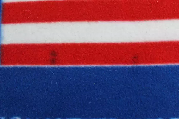 Lot of 4 Patriotic 4th of July Baskets Candle Disabled Veteran's Throw Blanket