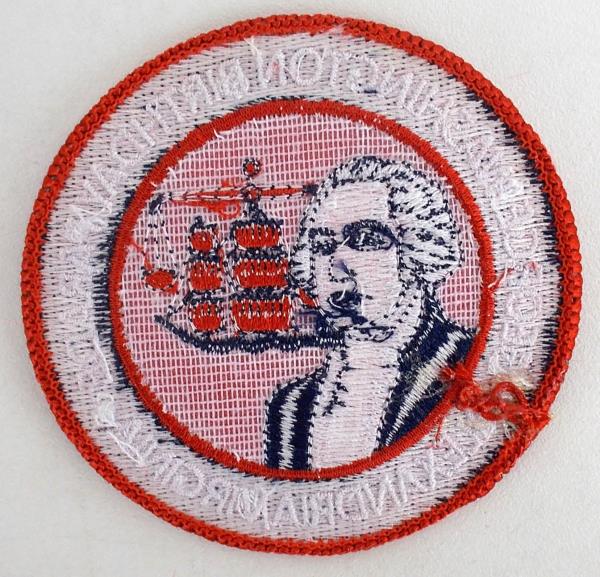GEORGE WASHINGTON Birthday Parade Alexandria Virginia Embroidered Patch 3" NEW