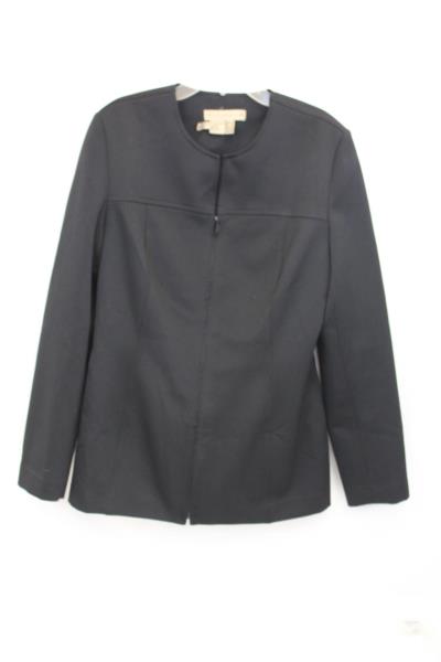 Excursion 100% Polyester Black Women's Zip Up Jacket Size 10