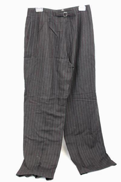 Liz Claiborne Women's Black Red White Striped Dress Pants Size 10