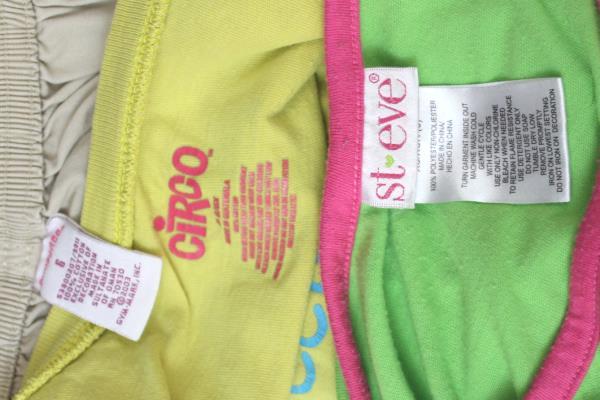 Lot of 3 T-Shirts & Shorts Yellow & Green By Gymboree Steve Circo Kids Size 6
