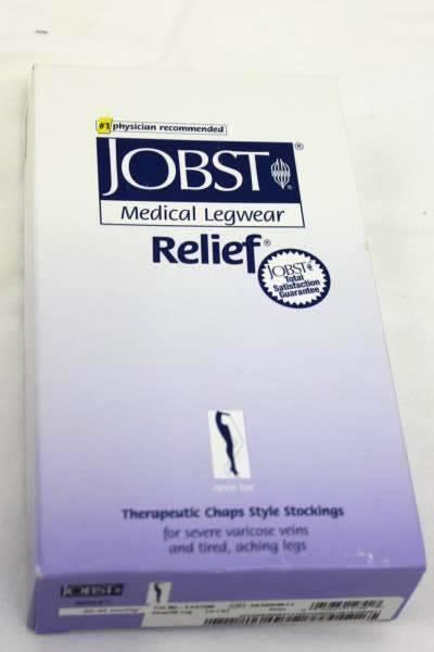 Jobst Medical Legwear Relief 30-40mmHg Therapeutic Chaps Style Stockings