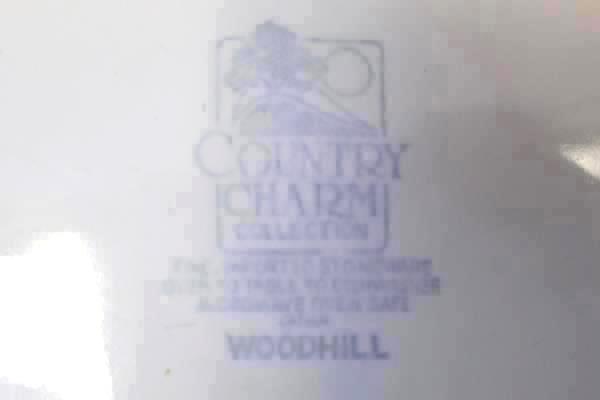 Country Charm Collection Floral Plate by Woodhill