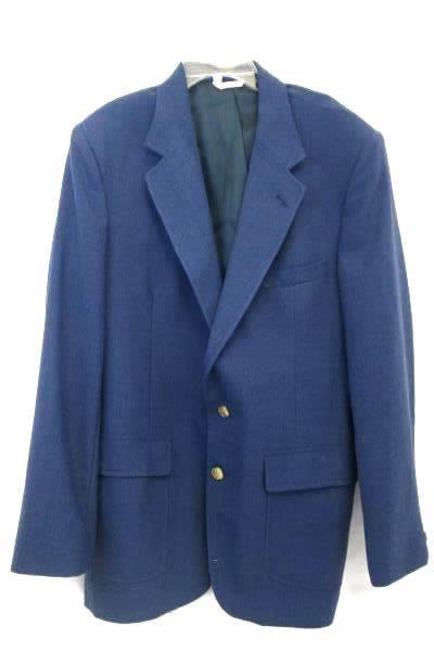 TJW And Exclusive Men's Suit Jacket And Tie Blue White Size 42