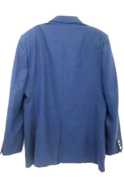 TJW And Exclusive Men's Suit Jacket And Tie Blue White Size 42