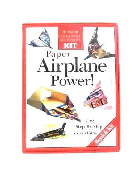 Paper Airplane Power by The Creative Activity Kit Original Box