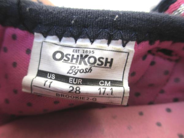 Osh Kosh Toddler Girl's Sandal Shoes / Water Shoes Pink Black Size 11
