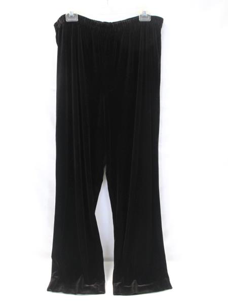 R&M Richards Women's Sweatpants Velvet Brown Size 18W