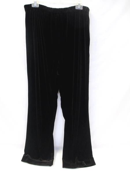 R&M Richards Women's Sweatpants Velvet Brown Size 18W
