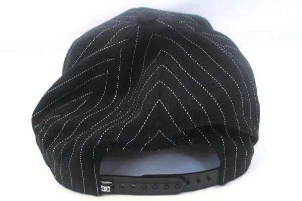 DC Flex Fit Snap Back By Yupoong Red & Black w/ White Stripes One Size Fits Most