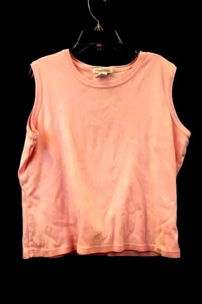Claudia D. T-Shirt Tank Top Pink Women's Size Extra Large XL