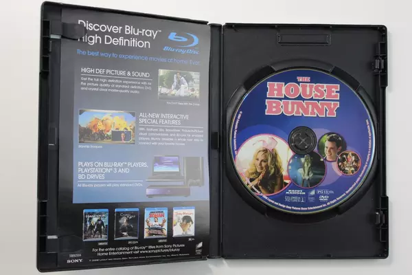 The House Bunny 2008 DVD Video Anna Faris Sony Pictures Home Entertainment PG13