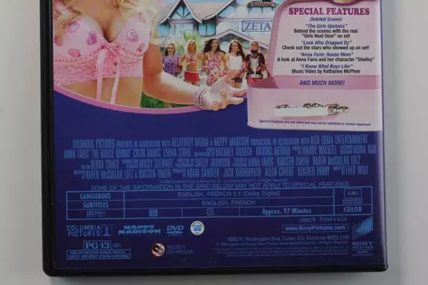The House Bunny 2008 DVD Video Anna Faris Sony Pictures Home Entertainment PG13