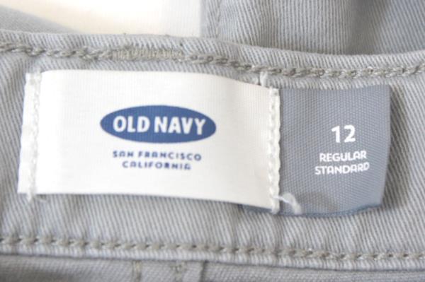 Old Navy Gray Grey Jeans Girls Junior Size 12 Regular
