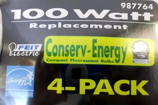 Feit Electric 100 Watt Replacement Light Bulb Last 13 Times Longer 4-Pack