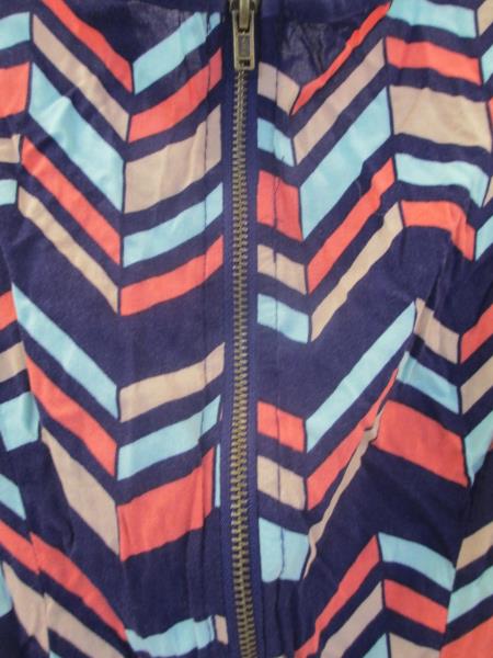 Xhilaration Women's Tank Top Zipper Down Back Multi-color Size S/P