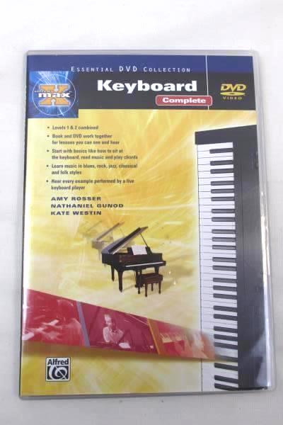 Learn To Play Keyboard Complete by Alfred's Max Book & DVD w/ Stand