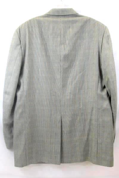 Men's Suit Jacket By Ralph Lauren Tan w/Black Spots Size 42L