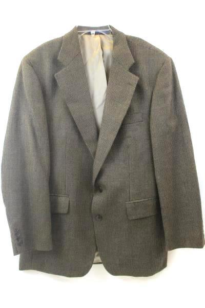Ralph Lauren Men's Suit Jacket Brown w/Black Spots Size 42R
