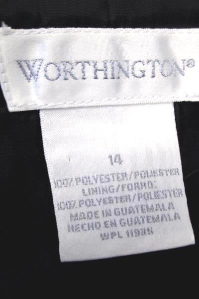 Worthington Women's Suit Jacket Black Size 14