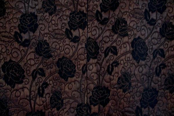 Women's DRESSBARN Plum & Black Rose Embroidered Suit Jacket Career Business 10