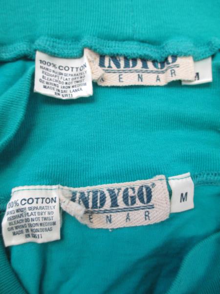 IndyGo Kenar Women's Lot: Shirts & Pants Turquoise Women's Size M