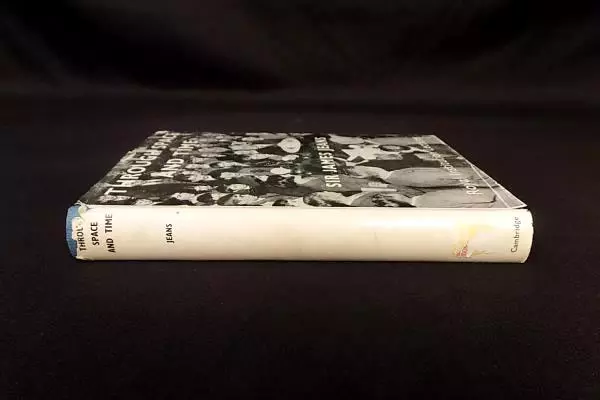 Rare Vintage Through Time And Space by Sir James Jeans 1949 Illustrated HCDJ